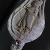 Opal & Sapphire Drop Bead Chain Necklace