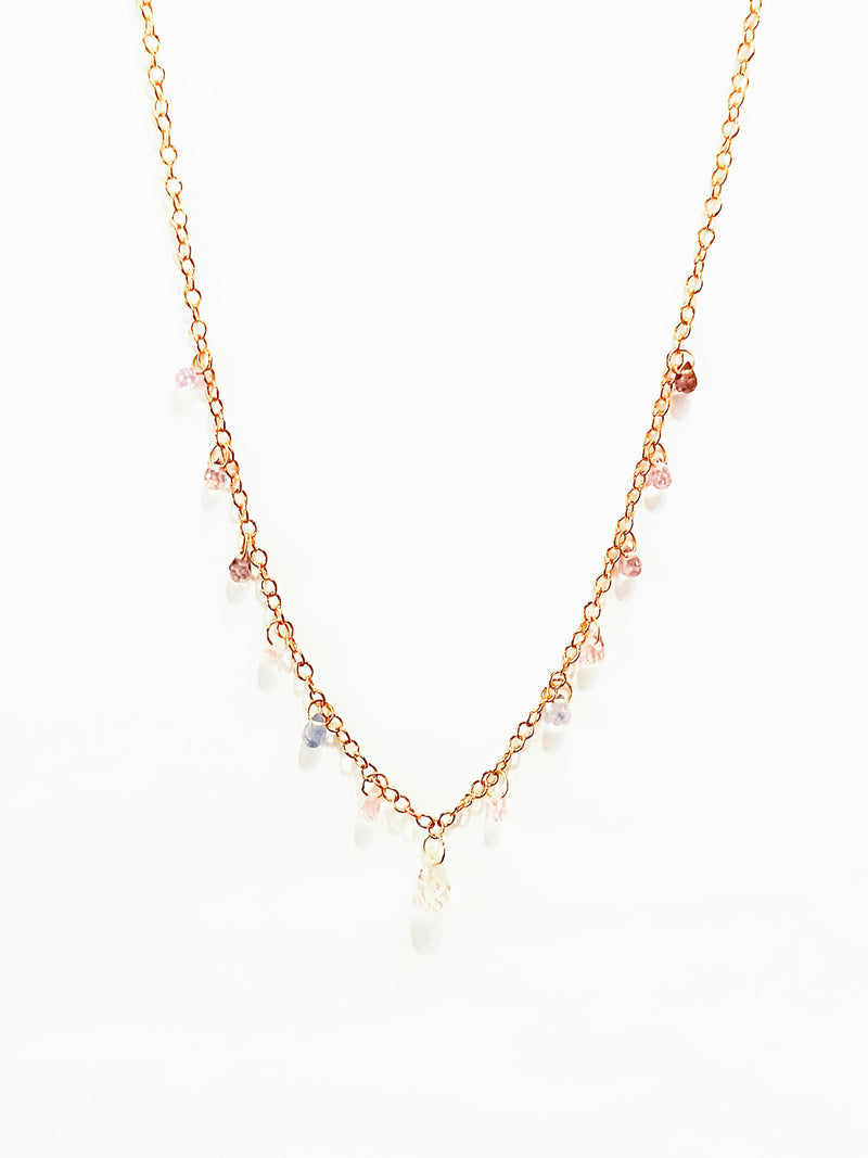 Sapphire Bead Necklace