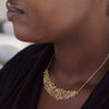 Diamond Polki & Rose Cut  14kt Gold Necklaces