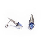 Tanzanite White Gold Earrings