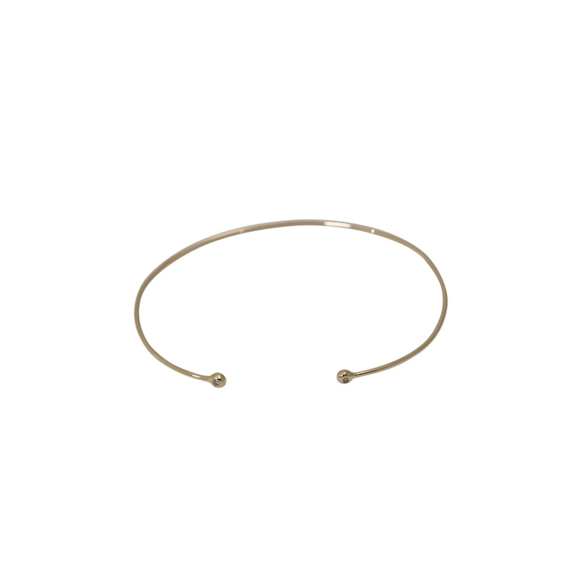 Diamond & Gold Bracelet
