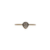 Diamond Rose Cut Gold Ring