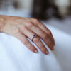 Tanzanite White Gold Ring