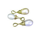 Pearl & Ruby Drop Pendant