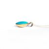 Turquoise Gold & Silver Pendant