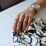Tanzanite & Diamond White Gold Ring