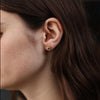 Tsavorite Gold Stud Earrings