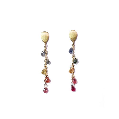 Sapphire Drop Earring
