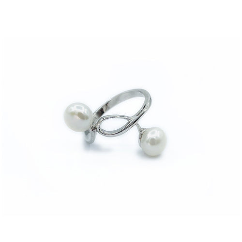 Pearl & Silver Ring
