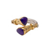 Sugilite & Diamond Ring