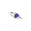 Tanzanite White Gold Ring