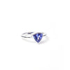 Tanzanite White Gold Ring