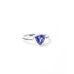 Tanzanite White Gold Ring