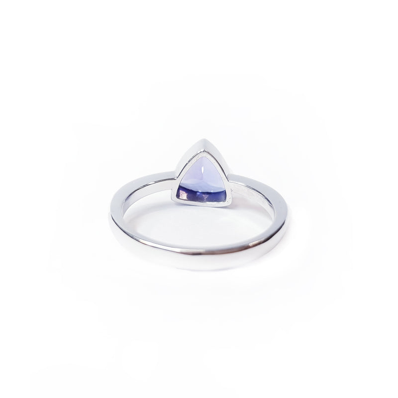 Tanzanite White Gold Ring