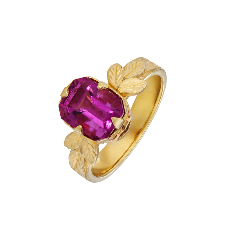 Rubellite Dress Ring