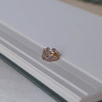 Tanzanite Rose Cut Ring