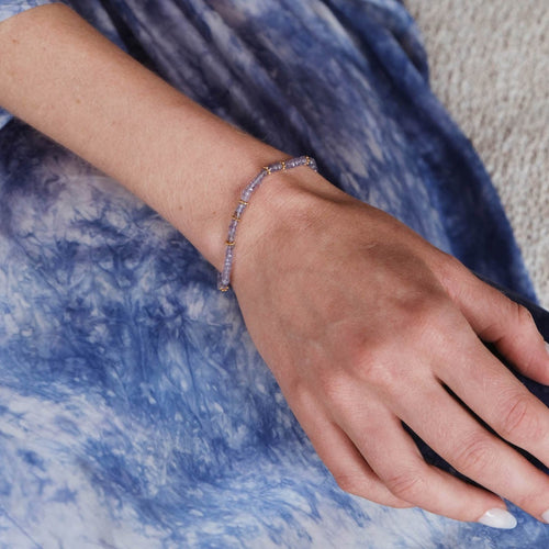 Tanzanite Gold Filled Bracelet