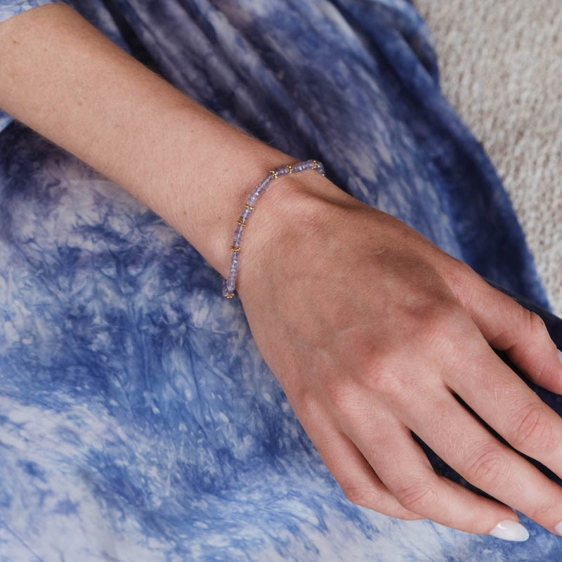 Tanzanite Gold Filled Bracelet