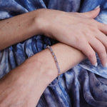 Tanzanite Gold Filled Bracelet