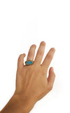 Black Opal Ring