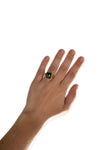 Green Tourmaline Ring