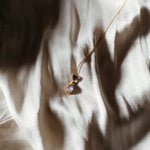 Kyanite & Moonstone Gold Necklace