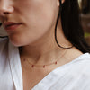 Ruby Rose Cut 1.80 carat  Chain 14kt Gold Necklace