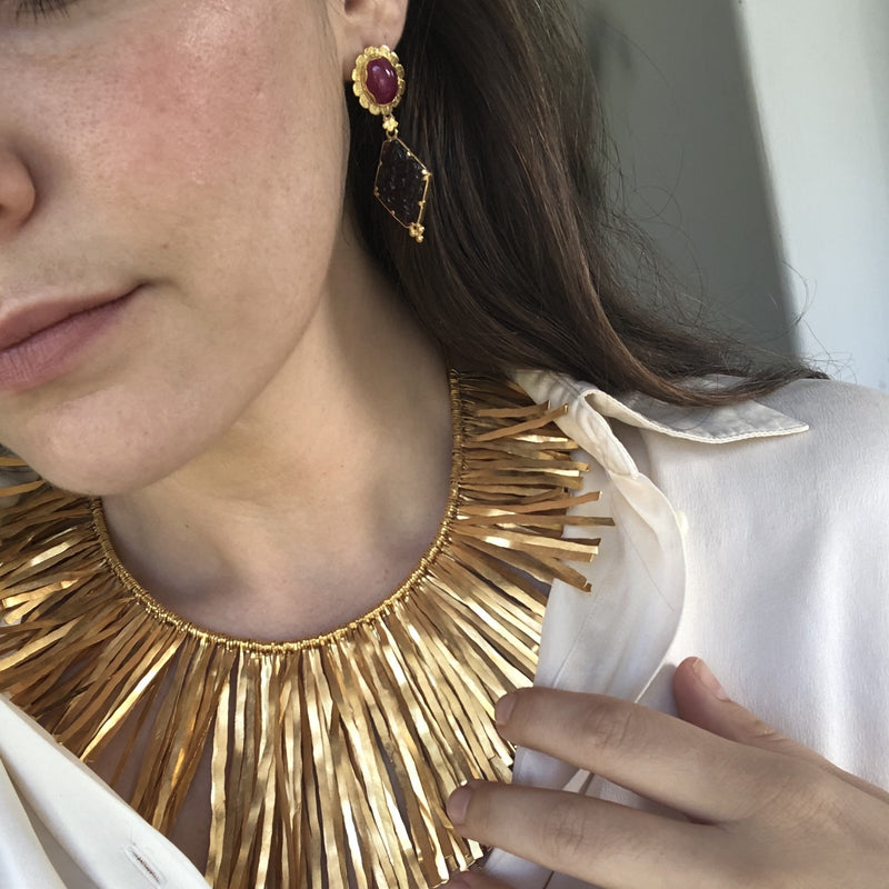 African Sun Necklace