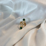 Emerald & Diamond Ring