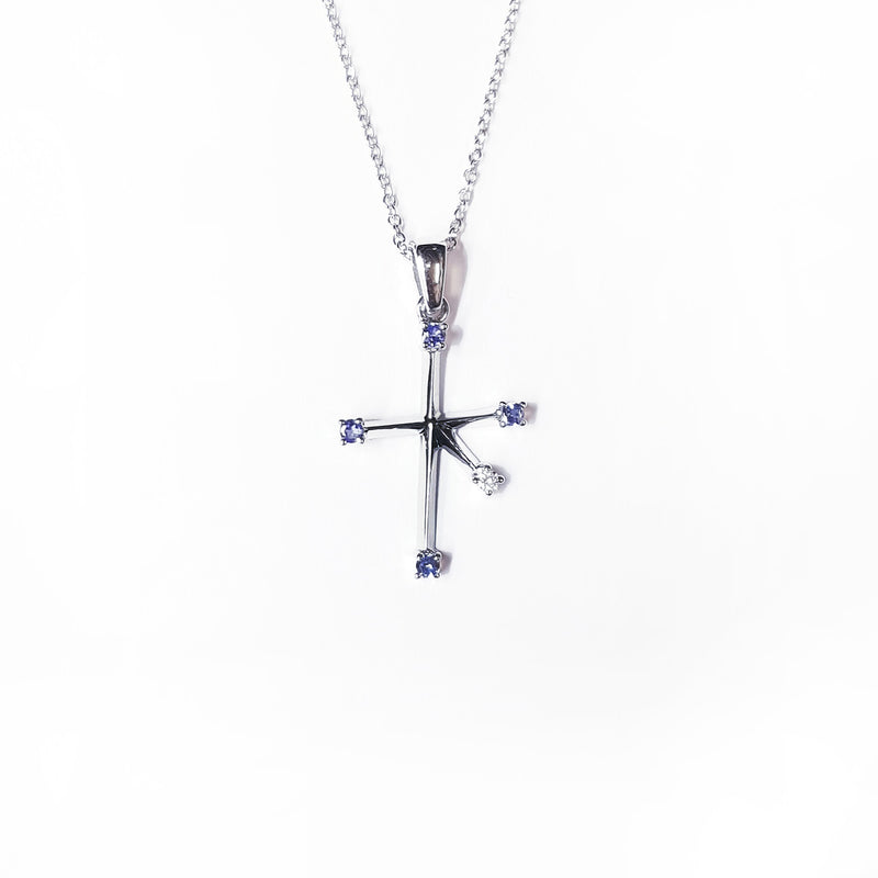 Southern Cross Tanzanite Necklace
