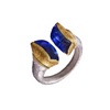 Kyanite Gold & Silver Ring