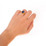 Kyanite & Diamond Dress Ring
