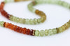 Mali Garnet Gold Plated Necklace