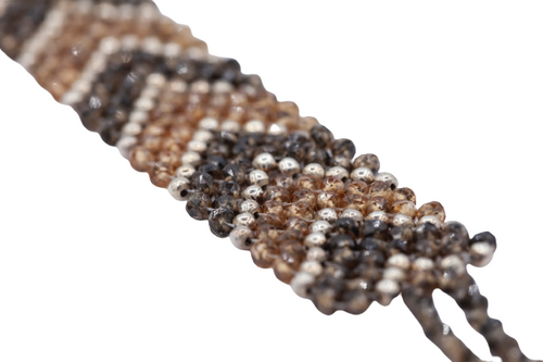 Zircon Tribal Beaded Bracelet