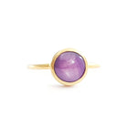 Star Ruby Gold Ring