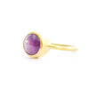 Star Ruby Gold Ring