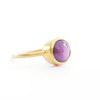 Star Ruby Gold Ring