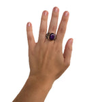 Sugilite & Diamond Ring