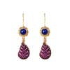 Kyanite Rubellite & Tourmaline Earrings