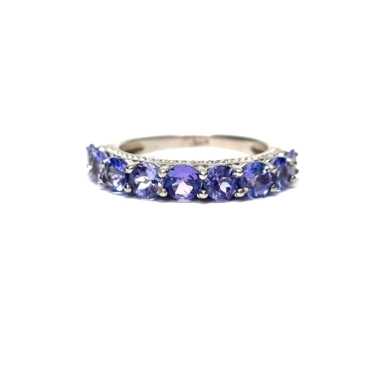 Tanzanite Silver Ring