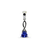 Tanzanite White Gold Necklace