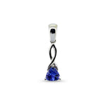 Tanzanite White Gold Necklace