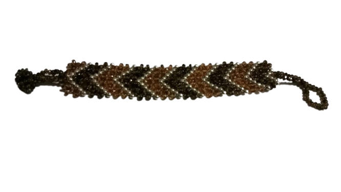 Zircon Tribal Beaded Bracelet