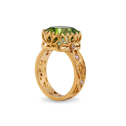 Peridot Dress Ring