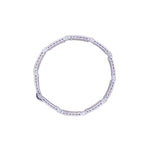 Ruby & Diamond White Gold Bracelet