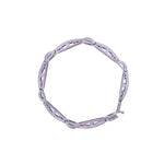 Ruby & Diamond White Gold Bracelet