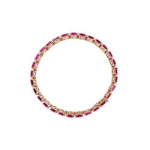Ruby Eternity Bracelet